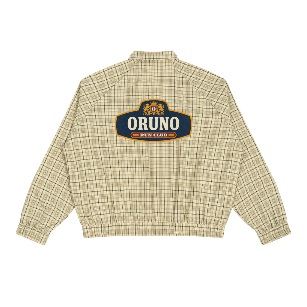 Heritage Plaid Zip  Track Jacket