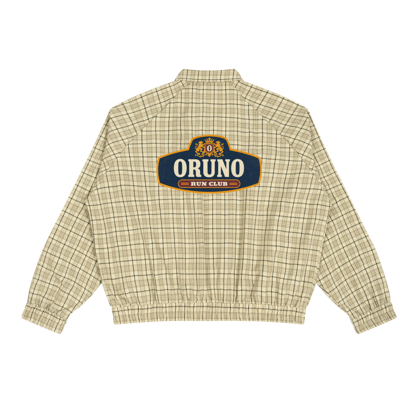 Heritage Plaid Zip  Track Jacket