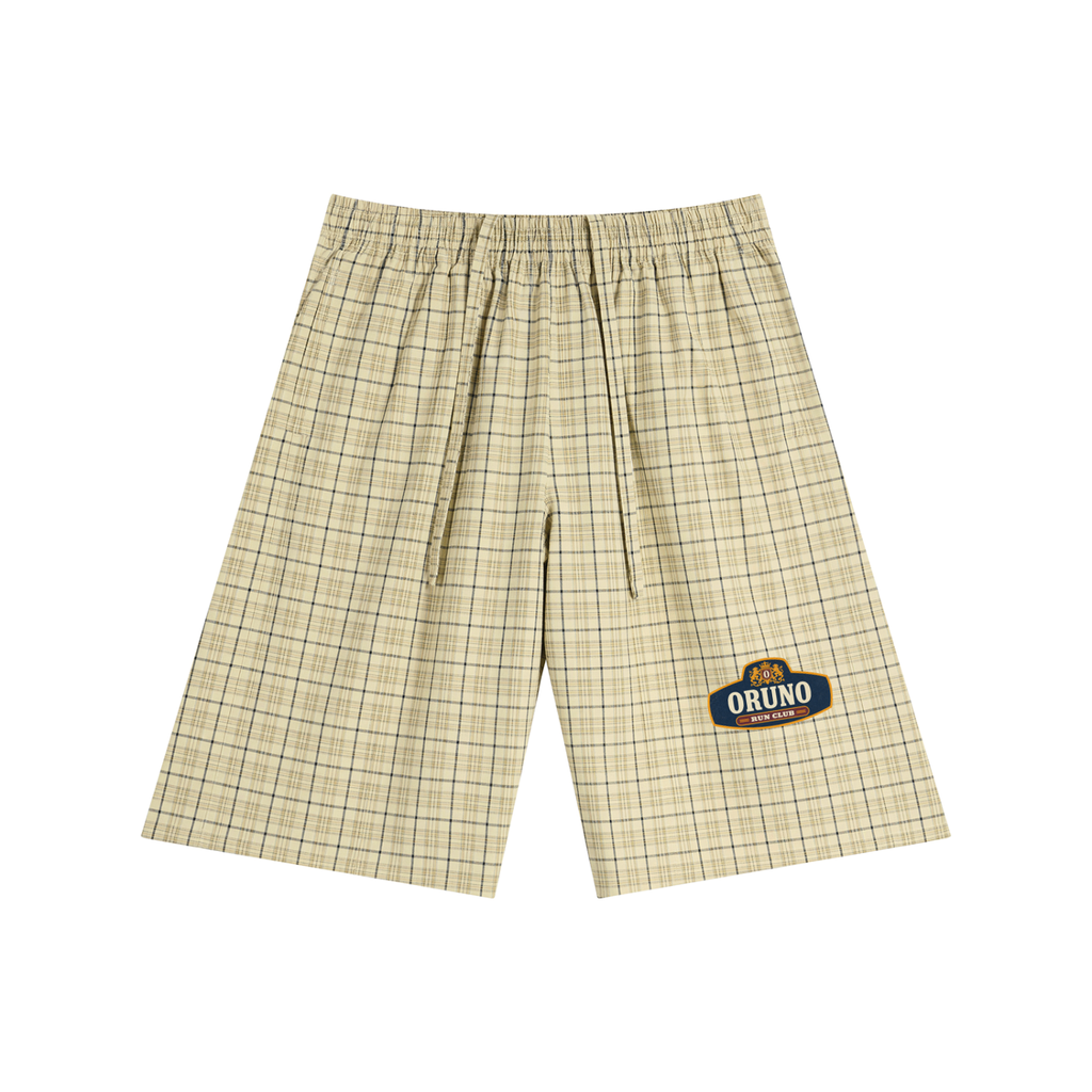 Relaxed Plaid Shorts